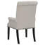 Chaise de salle à manger rembourrée Norwich Sand