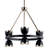 Baland 6 - Light Dimmable LED Geometric Chandelier-1178888217