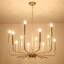 Lustre classique à 12 lumières de style bougie Loyd-471320950