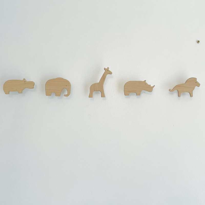 Mea Solid Wood Wall Wall Hook