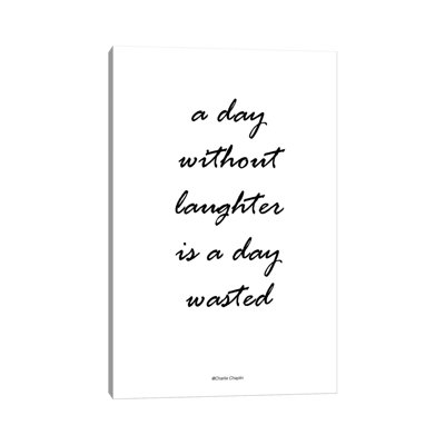 Without Laughter - Print on Canvas