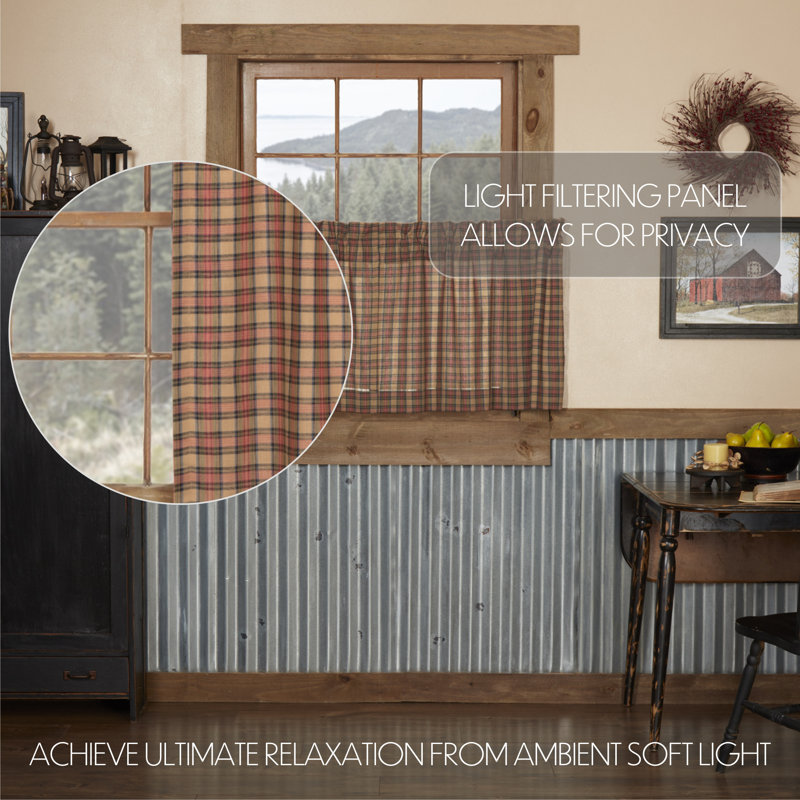 Rideau de café 36 po Caudillo, L 24 po x l 36 po