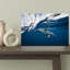 Underwater Dolphin Swim Peaceful Serene Tranquil Dolphin Nature Ocean Wall Art Print 1 Piece Wrapped Canvas Wall Art-1845767488