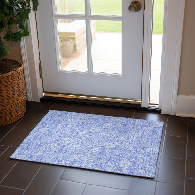 Tapis intérieur / extérieur Myqueal, Rectangle 1 pi 8 po x 2 pi 6 po