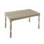 Lily Solid Wood Base Dining Table