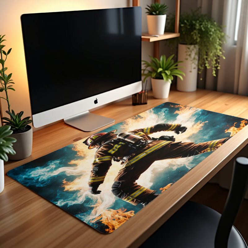 Polyester Desk Pad, 23.6x13.8
