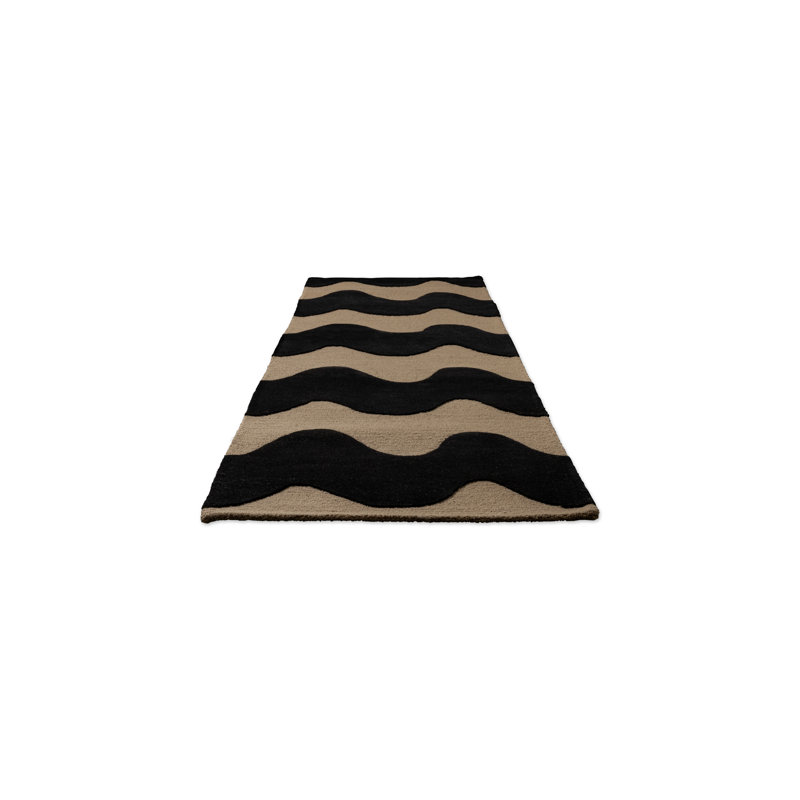 Lokki Black | 133905, Black, Runner 3' x 9'
