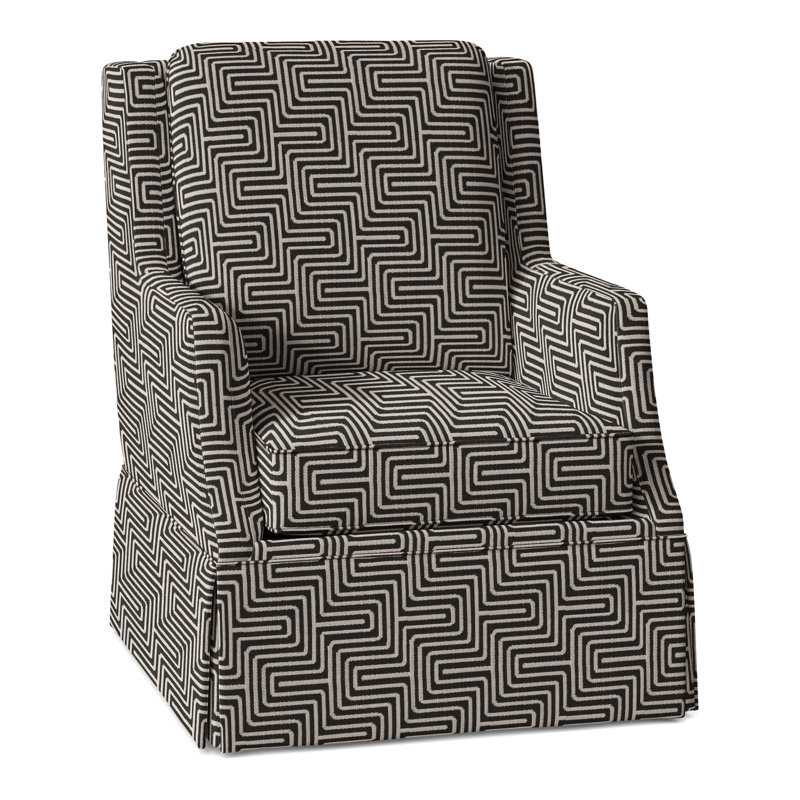 Savannah Linen Wingback Chair, Perigold Key Figure Onyx