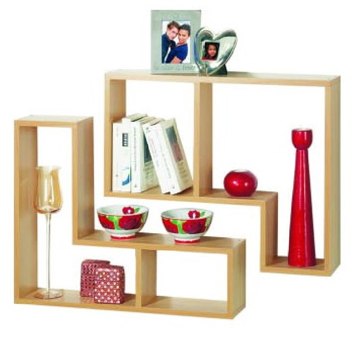 5 Piece Accent Shelf, Beech