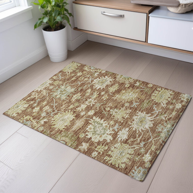 Premium Machine Washable Gurubaksh AMF1150 Global Rug