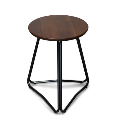 Ezmerelda Solid Wood Top End Table