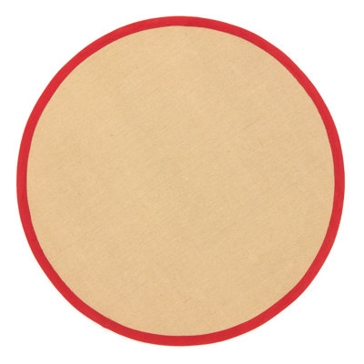 Sisal Hand Woven Red Rug