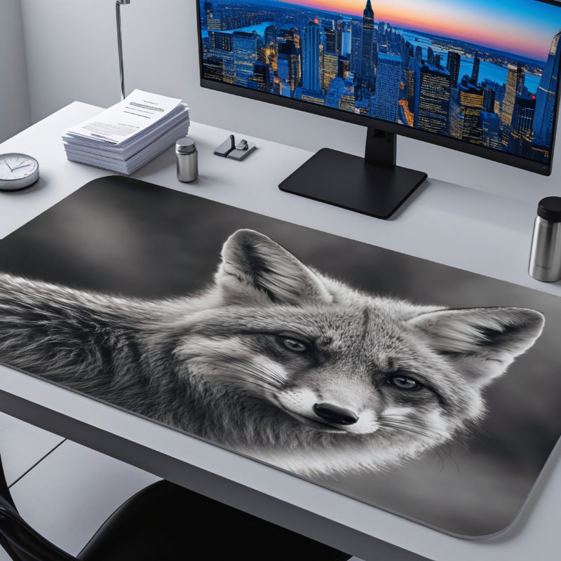 Polyester Desk Pad, 31.5x15.5