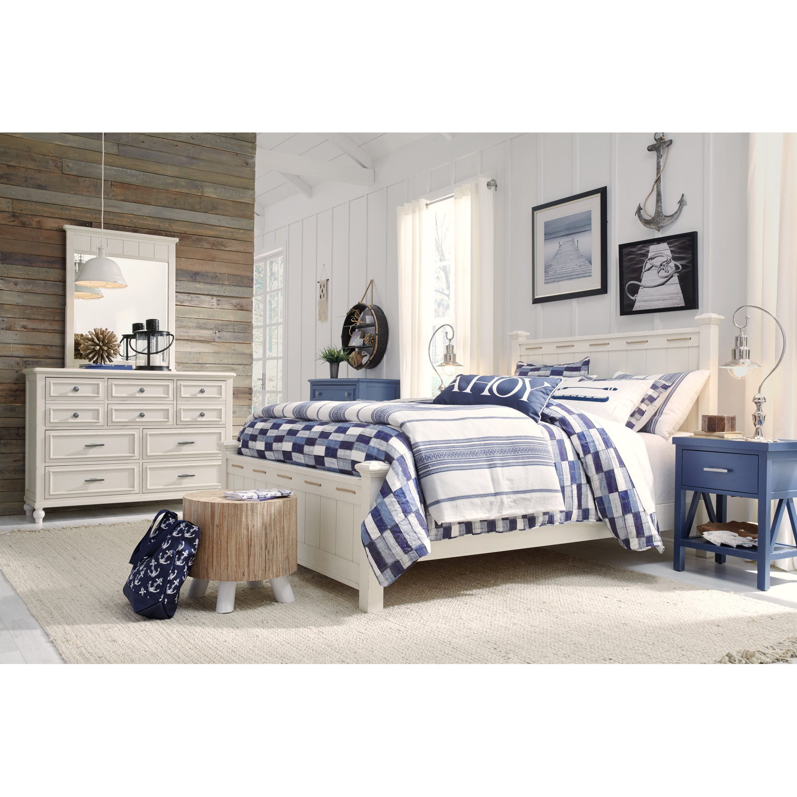Immanuel Kids Twin Standard, Pebble White, Full