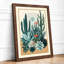 Desert Garden Botanical - Framed Print-996470750-996470751