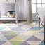 Geometric Wool Hand Woven Area Rug-1004929029
