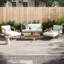Ensemble de patio extérieur 8 pièces Modway Bayport