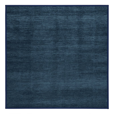 Tapis gris uni lavable à la machine