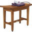 Maluku Lotus Teak Shower Bench