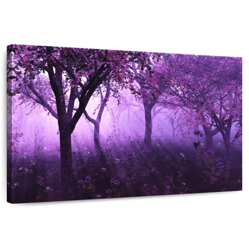 Forêt violette d'Alvord, H 26 po x l 39 po