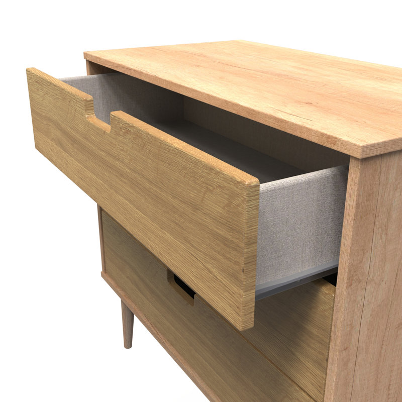 77 cm W Chest of 3 Drawers