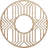 Empire Fretwork Pierced Ceiling Medallion-63411739-63411742