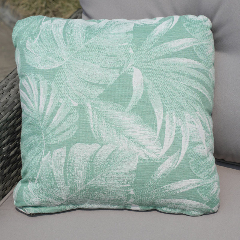 Indoor/Outdoor Cotton Reversible Throw Pillow