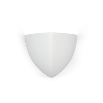 Plafonnier encastré blanc à intensité variable 1 lumière Aulay