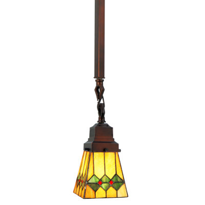 1 - Light Mahogany Bronze Unique/Statement Pendant