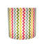 Abat-jour tambour en lin rose / jaune / bleu Kellam H 8 po x l 8 po