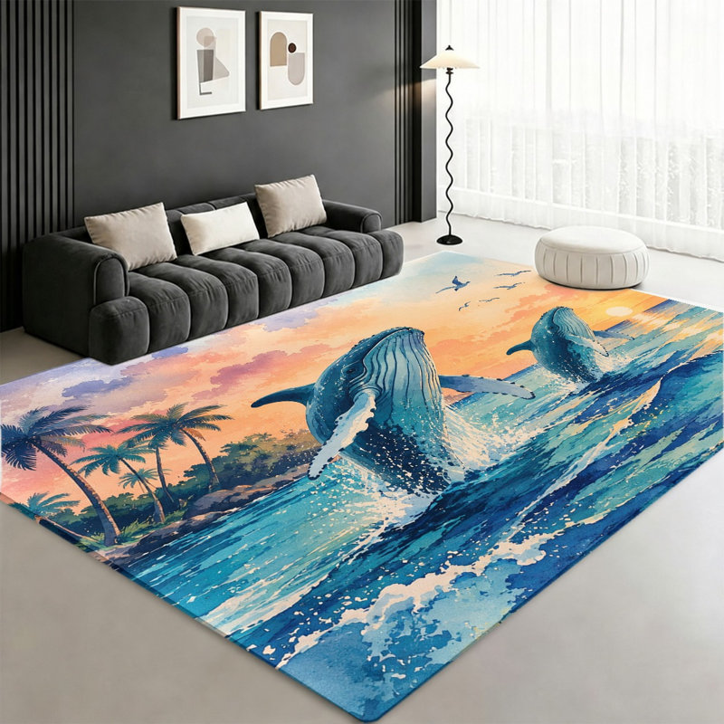 Tapis Ocean Wave, Rectangle 8'2" x 5'11" (250 x 180 cm)