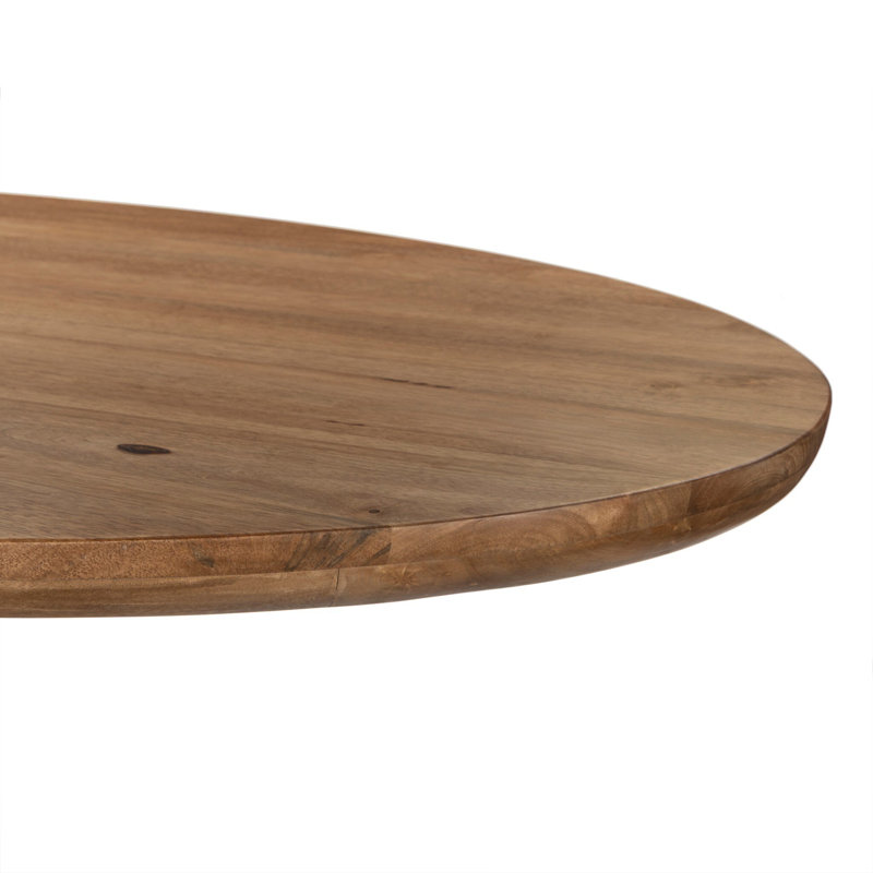 Bibianna Dining Table, Smoked Honey