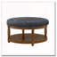 Table basse rembourrée rembourrée en lin-1101523800-1101523803