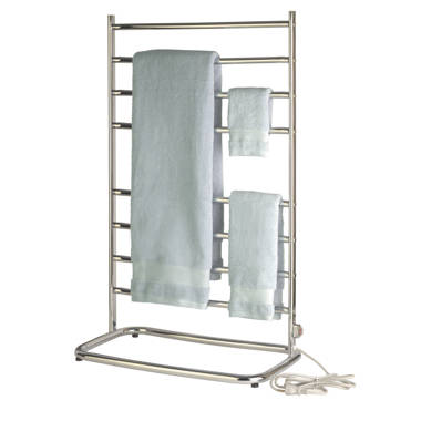 LCM Home Fashions, Inc. Heat Rails Clothes Drying Rack Free Standing  Electric Towel Warmer & Reviews