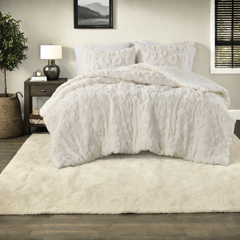 Ensembles de literie en chenille douce, style animal TG en polyester pour maison moderne