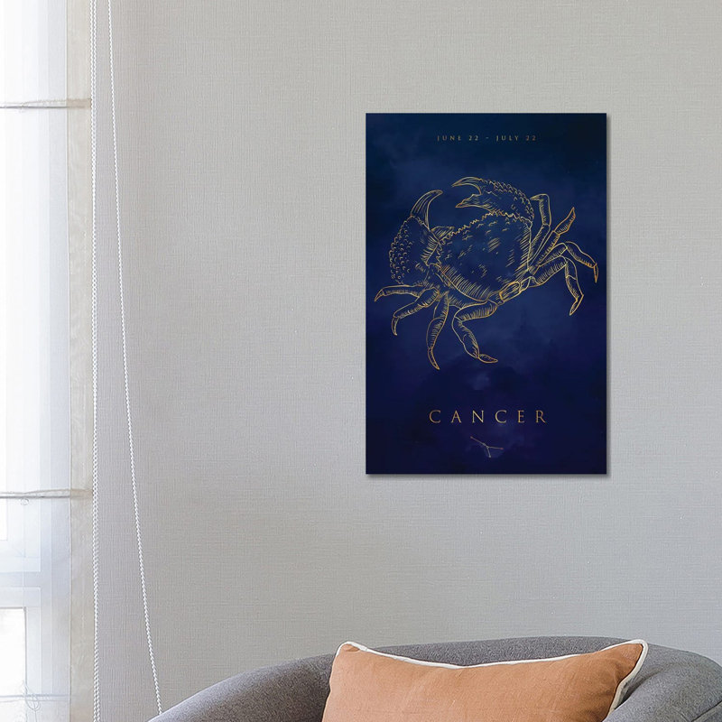 Cancer by Cornel Vlad - Wrapped Canvas Gallery-Wrapped Canvas Giclée, 66.04 cm H x 45.72 cm W x 1.91 cm D