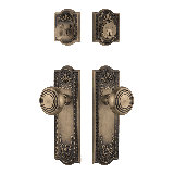 Nostalgic Warehouse Meadows Entry Set with Deco Knob