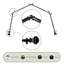 Ensemble de tringle à rideaux simple et quincaillerie pour fenêtre à 4 côtés Anferney-171649842-255217593