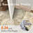Asher Modern Abstract Machine Washable Area Rug with Non-Slip Backing-45998505