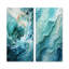 Clari - ensemble de 2 reproductions d'art abstrait spirales abstraites-102573008-102573005