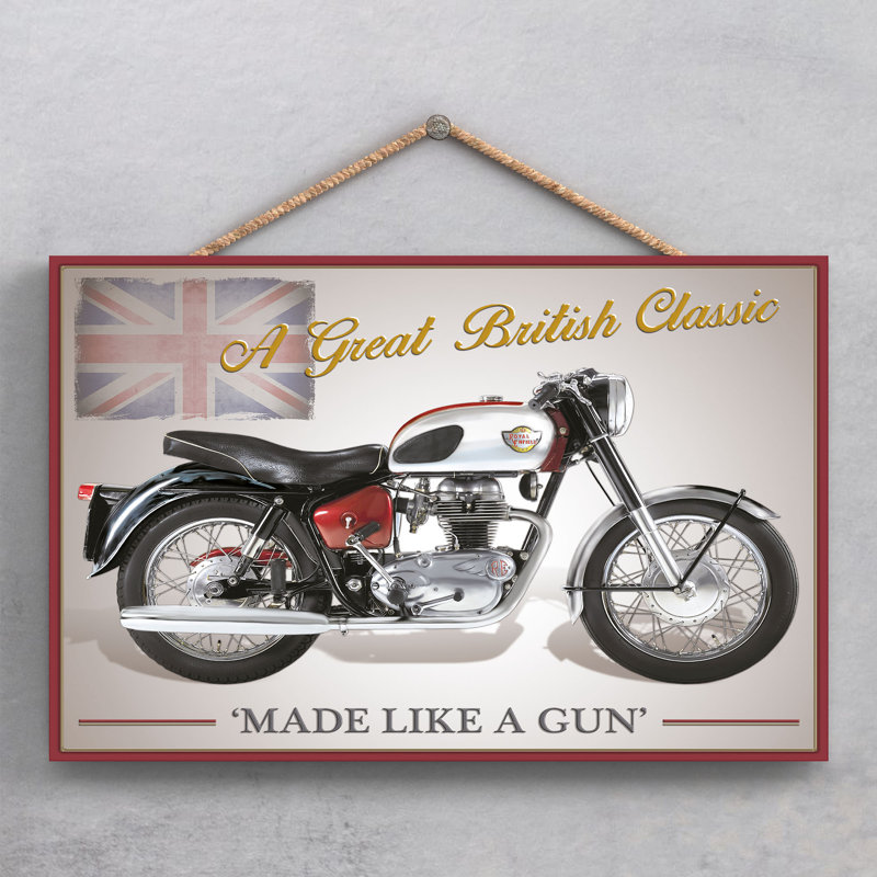 A Great British Classic - Print on MDF