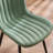 Heitger Leather Upholstered Side Chairs Modern Dining Chairs with Metal Legs, Dining Room Chair-1869799178
