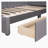 Sofa Bed Frame No Box Spring Needed-484395582