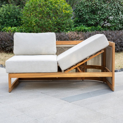 MIMO Solid Wood Middle Sofa Module