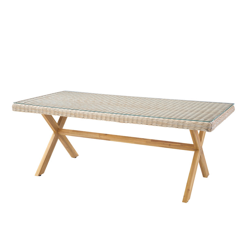 Table de salle à manger rectangulaire Cascade