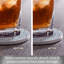 Paquet de 4 sous-verres ronds en pierre absorbante Drift Marks 