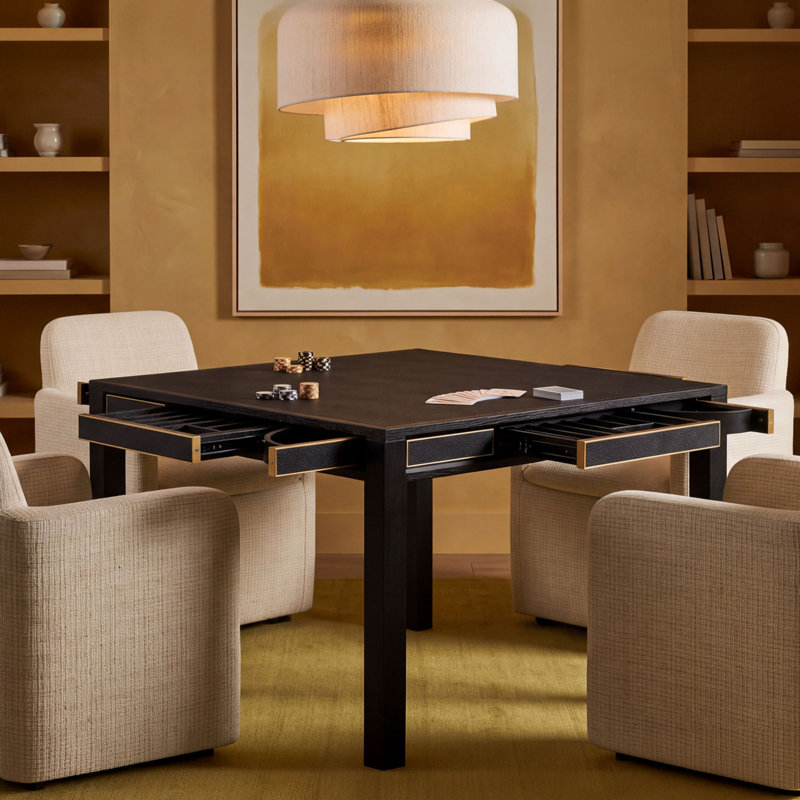 Table de jeu Mako noire