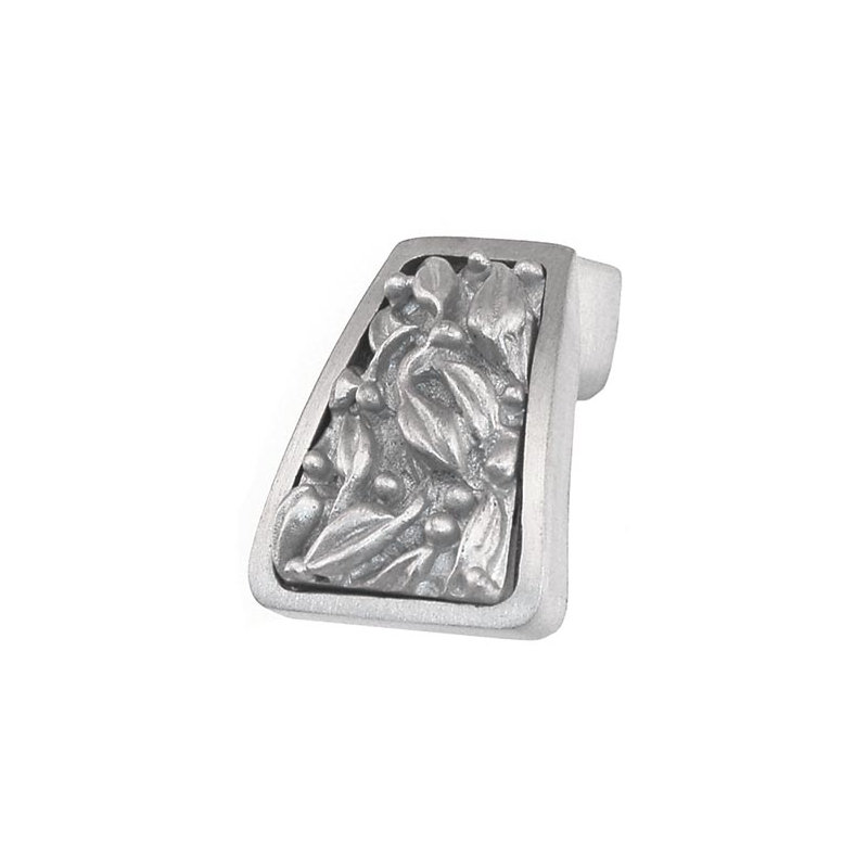 San Michele Finger Pull, Satin Nickel