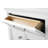 Tiosha 60" Double Bathroom Vanity In White With Engineered Stone Top