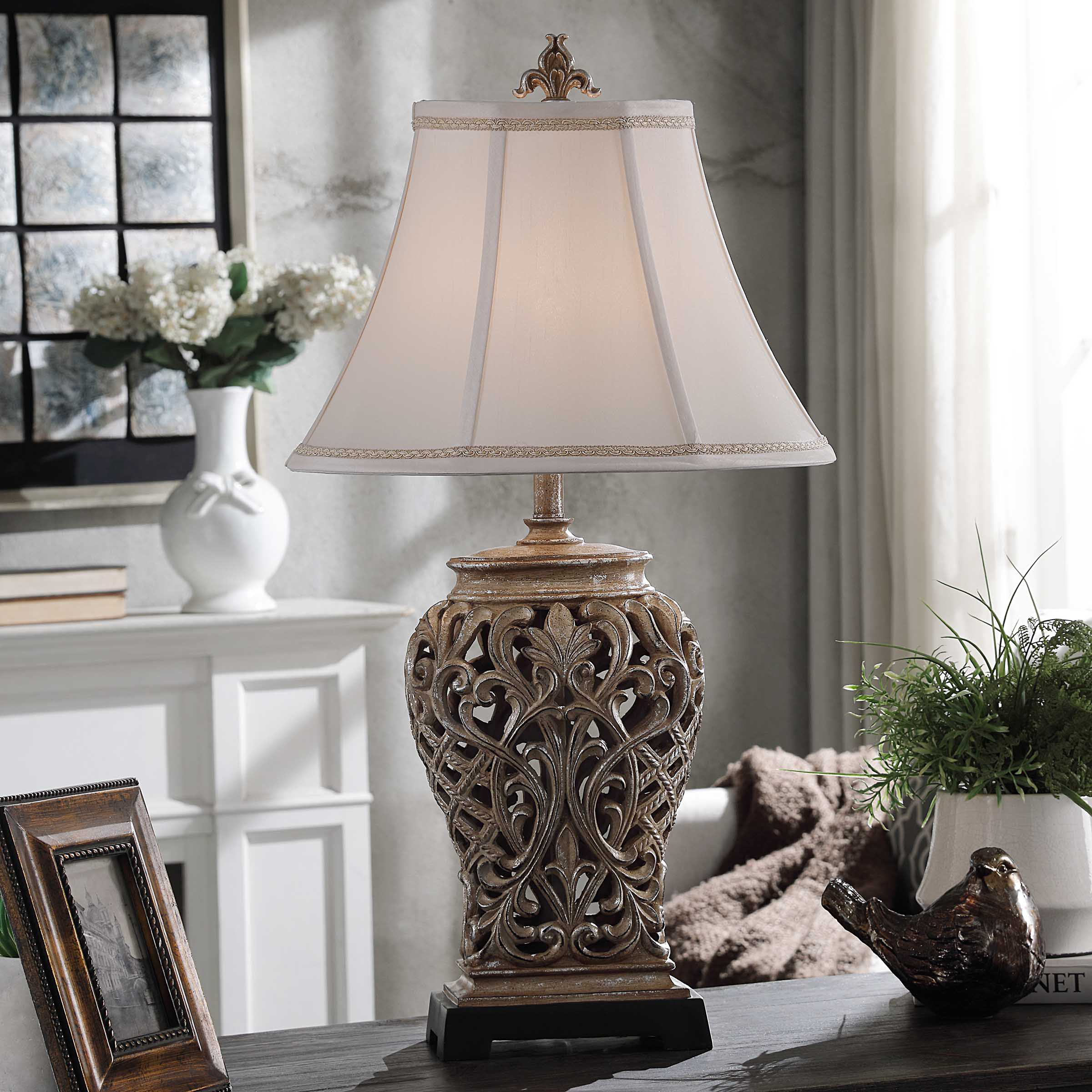 Astoria Grand Vivian 34" H Table Lamp & Reviews | Wayfair